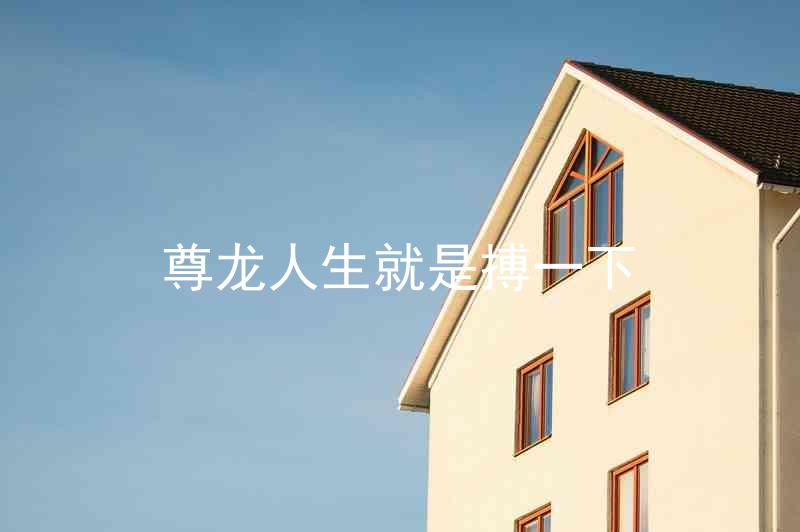 尊龙人生就是搏一下